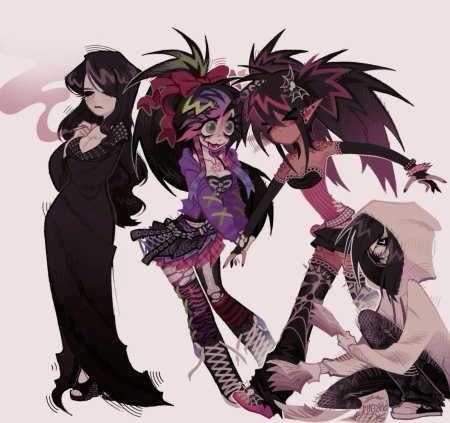 Персонажи крипипаст