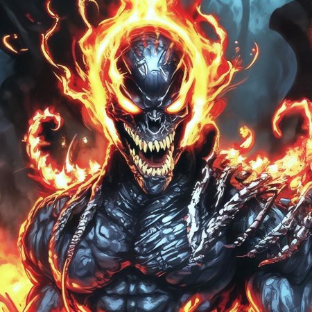 Ралк веном и призрачный гонщик