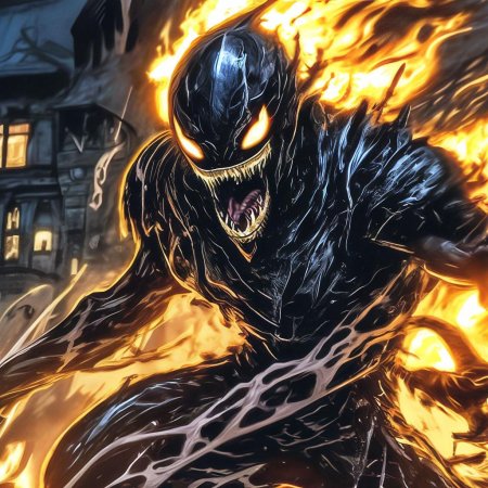 Рисунок призрачного гонщика