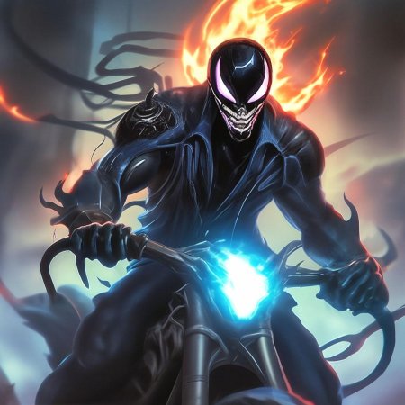 Рисунок призрачного гонщика