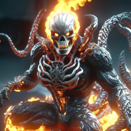 Призрачный гонщик арт