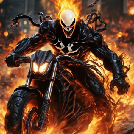 Человек паук призрачный гонщик