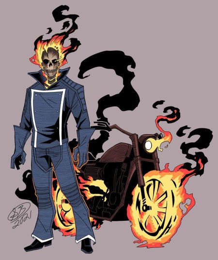 Киану Ривз Призрачный гонщик