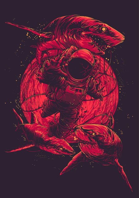 Космонавт арт