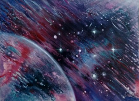 Космос живопись