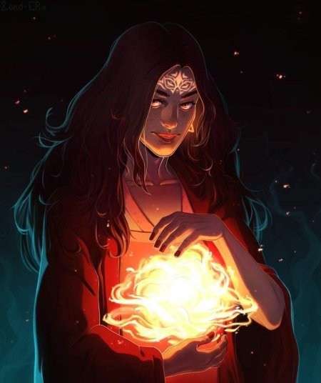 Девушка магия