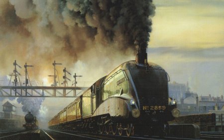 Старинный поезд