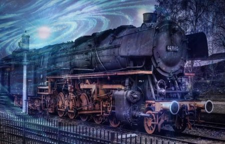 Поезд-призрак Локомотив