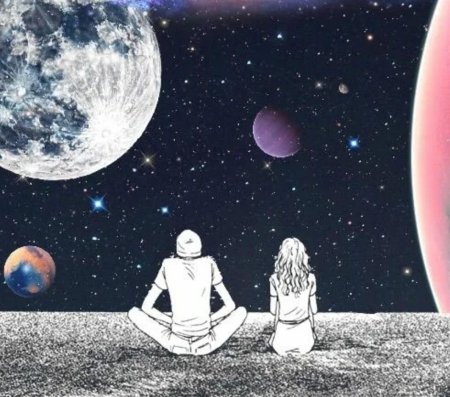 Вселенная рисунок