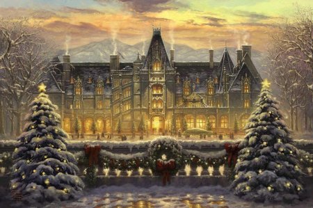 Томас Кинкейд Christmas at Biltmore