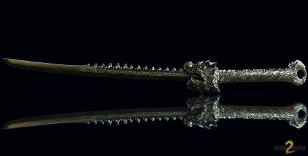 Катана Воля дракона золотой меч