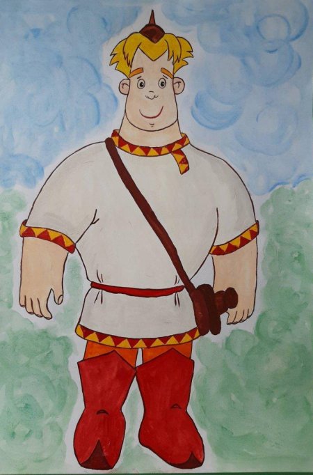 Русский богатырь Алеша Попович