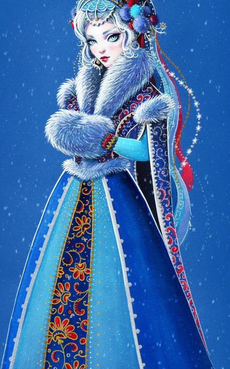 Снегурочка арты
