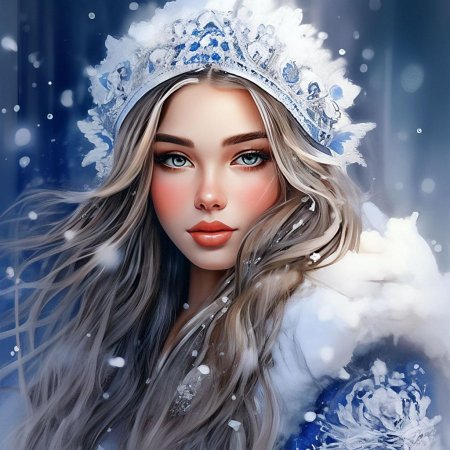 Снегурочка арт