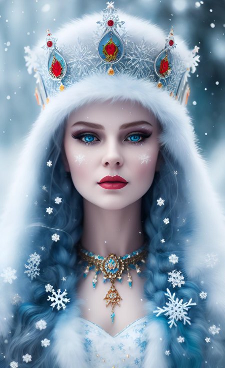 Снежная Королева красивая