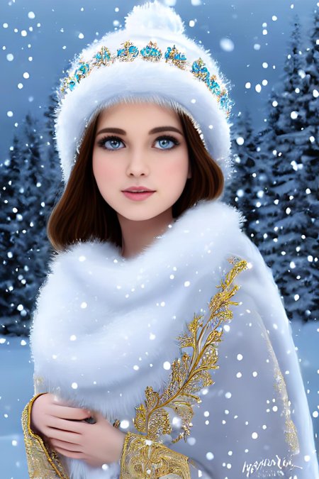 Снегурочка нейросеть