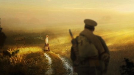 Солдат уходит в закат