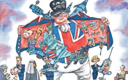 Англия карикатура