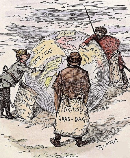 Империализм карикатура