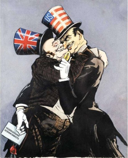 Советские плакаты о США