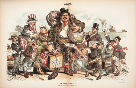 Эмигранты в США 19 20 век