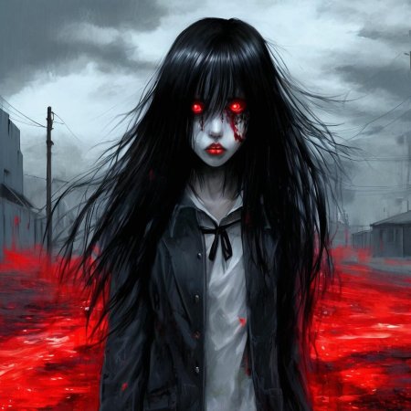 Жуткая девочка