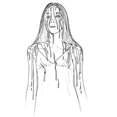 Страшные раскраски