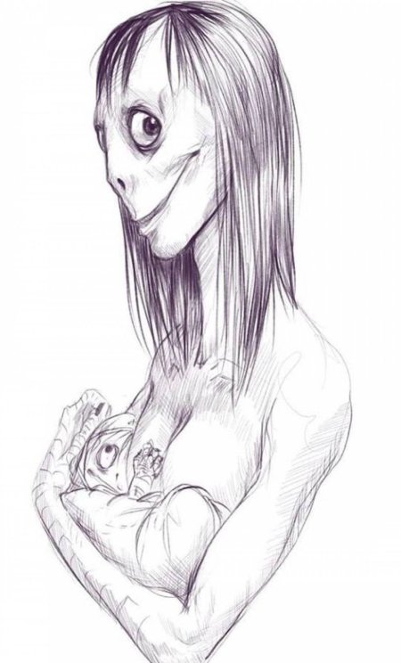 Страшные рисунки карандашом для срисовки