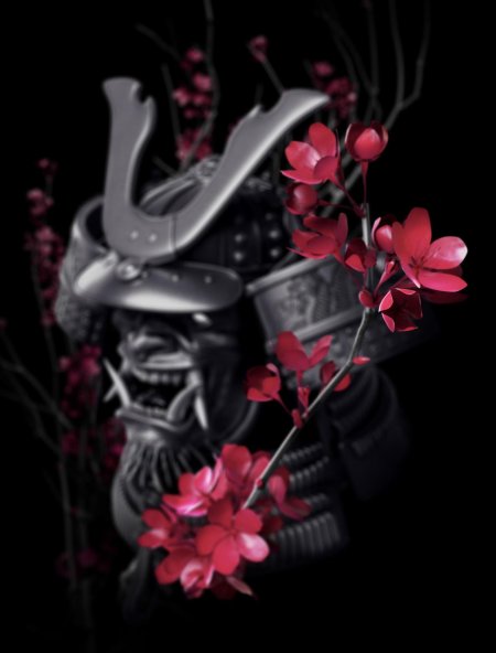 Маска самурая Ориентал