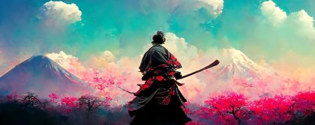 Японские Самураи валпаппер