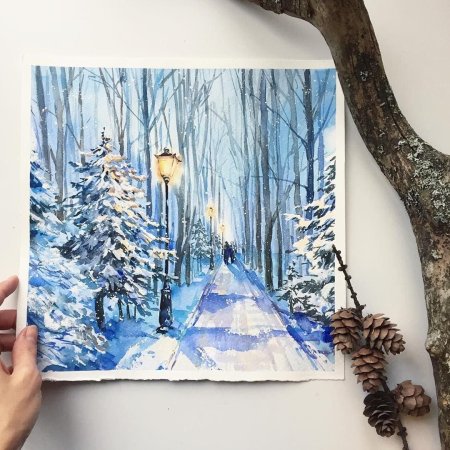 Идеи для картин гуашью