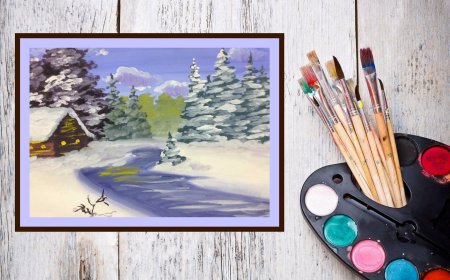 Рисование гуашью