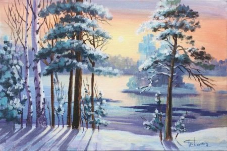 Анурисуй Катя Федорова пейзаж