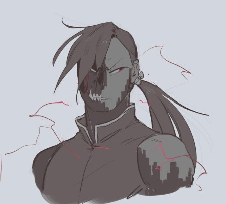 Стальной алхимик гомункул жадность