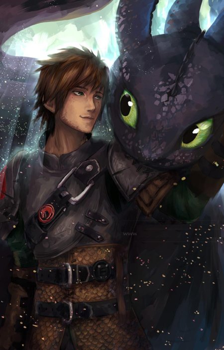 Как приручить дракона Иккинг и Беззубик