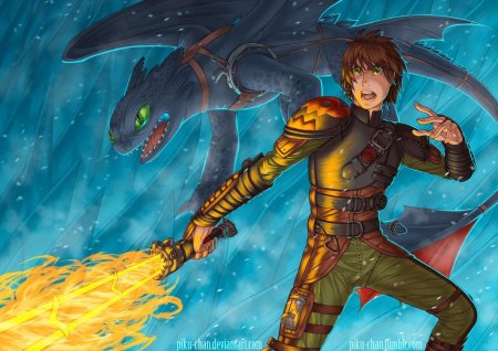 Астрид - полудракон