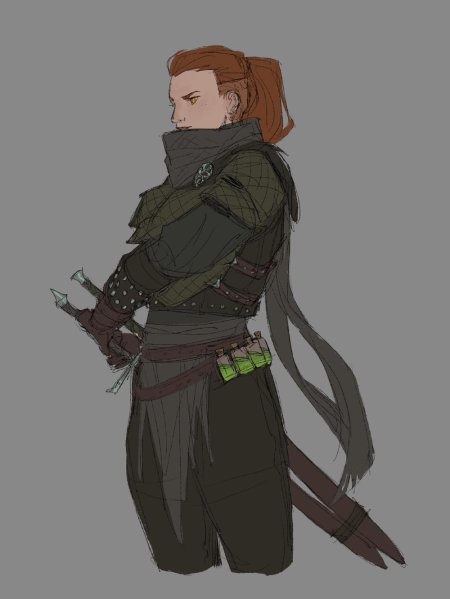 Ведьмак школы змеи неканон арт