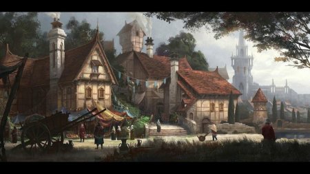 Концепт АПТ деревня средневековье