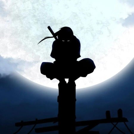 Итачи Учиха на столбе