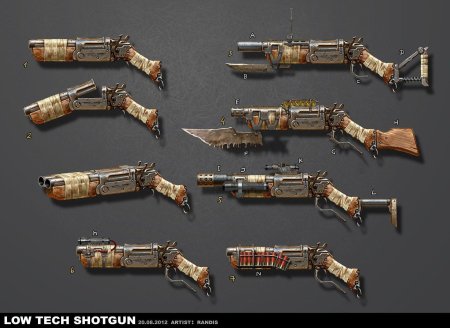 Метро 2033 концепт арт оружия