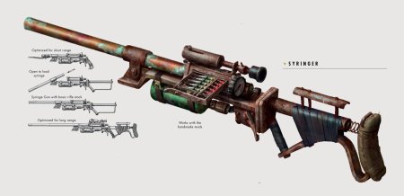 Концепт арт оружия фоллаут 4