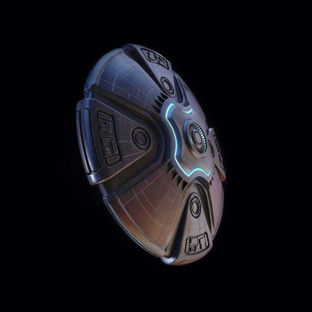 Щит киберпанк