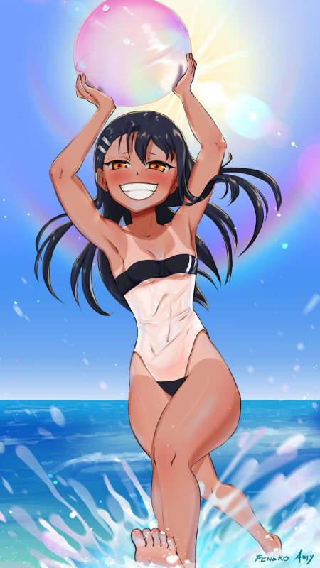 Нагаторо в купальнике