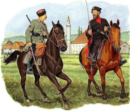 Донское казачье обмундирование первой мировой войны