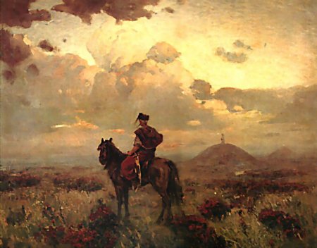 С Васильковский казаки в степи