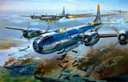 B-29 бомбардировщик вторая мировая