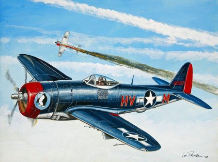 Рисунки на самолетах второй мировой