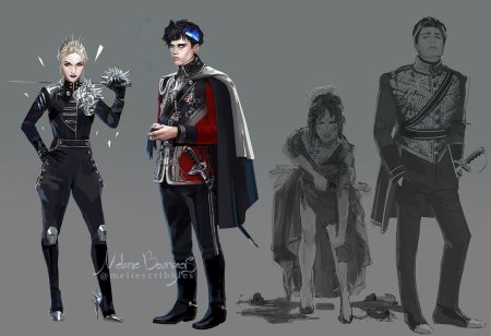 Алая королева виктория авеярд