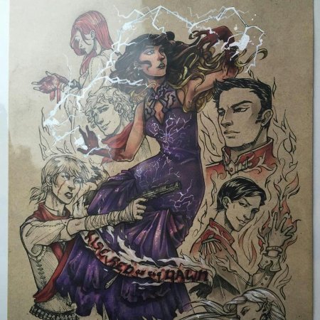 Мэра бэрроу алая Королева арт