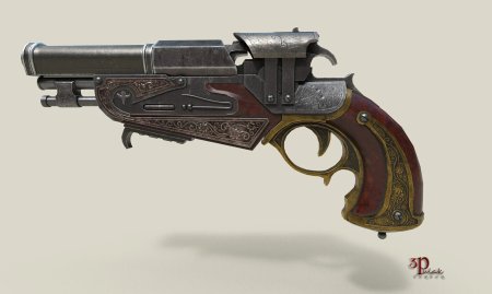 Дизельпанк огнестрельное оружие